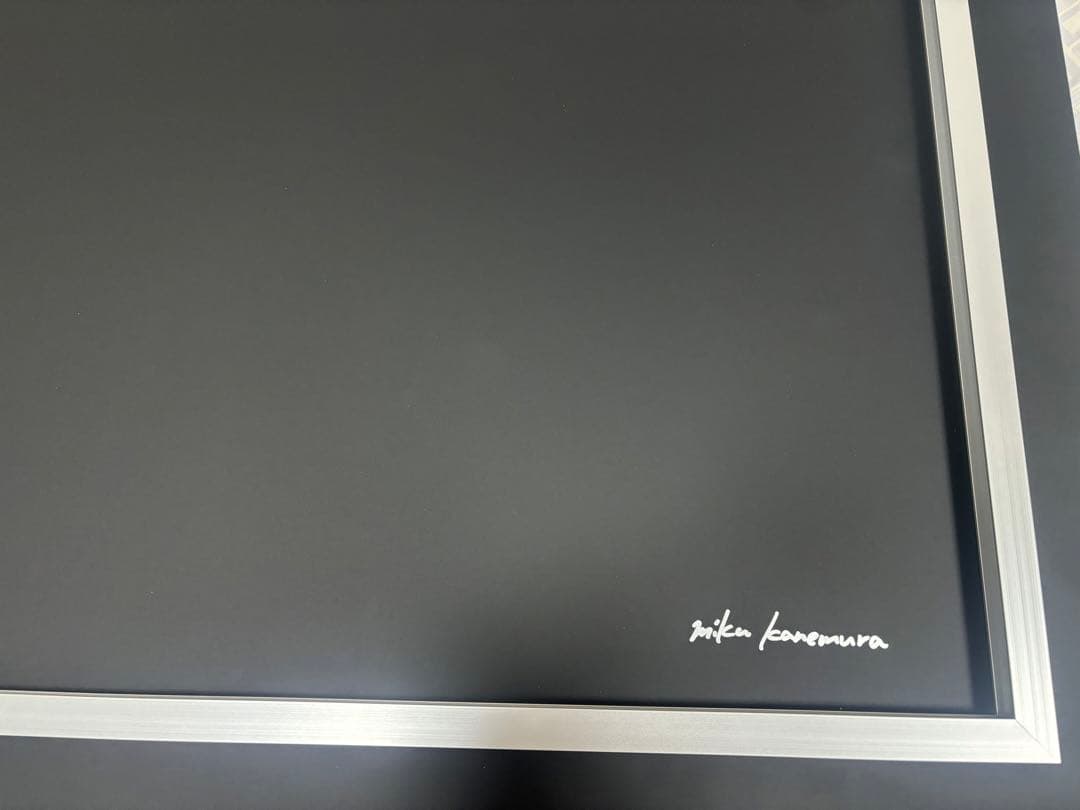 金村美玖 写真展 みとめる 直筆サイン入り アクリルパネル