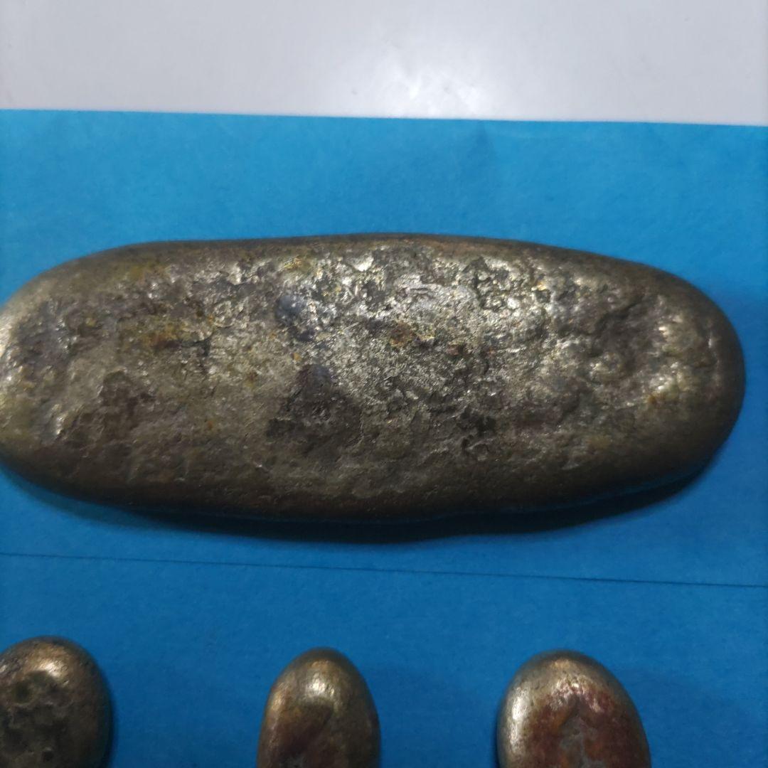 T*S様 秤量貨幣　安政丁銀　豆板銀　４個まとめて