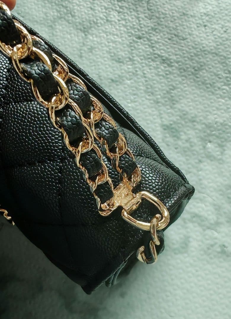 シャネル ノベルティ チェーンショルダーバッグ トップハンドル　 7-11