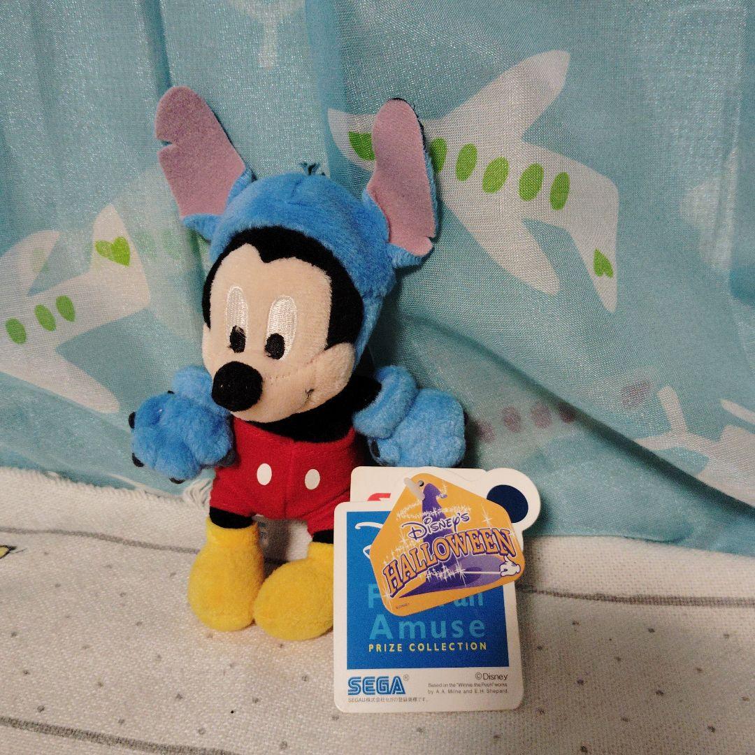 ミッキー スティッチ 着ぐるみ ハロウィン ぬいぐるみ マスコット バッジ