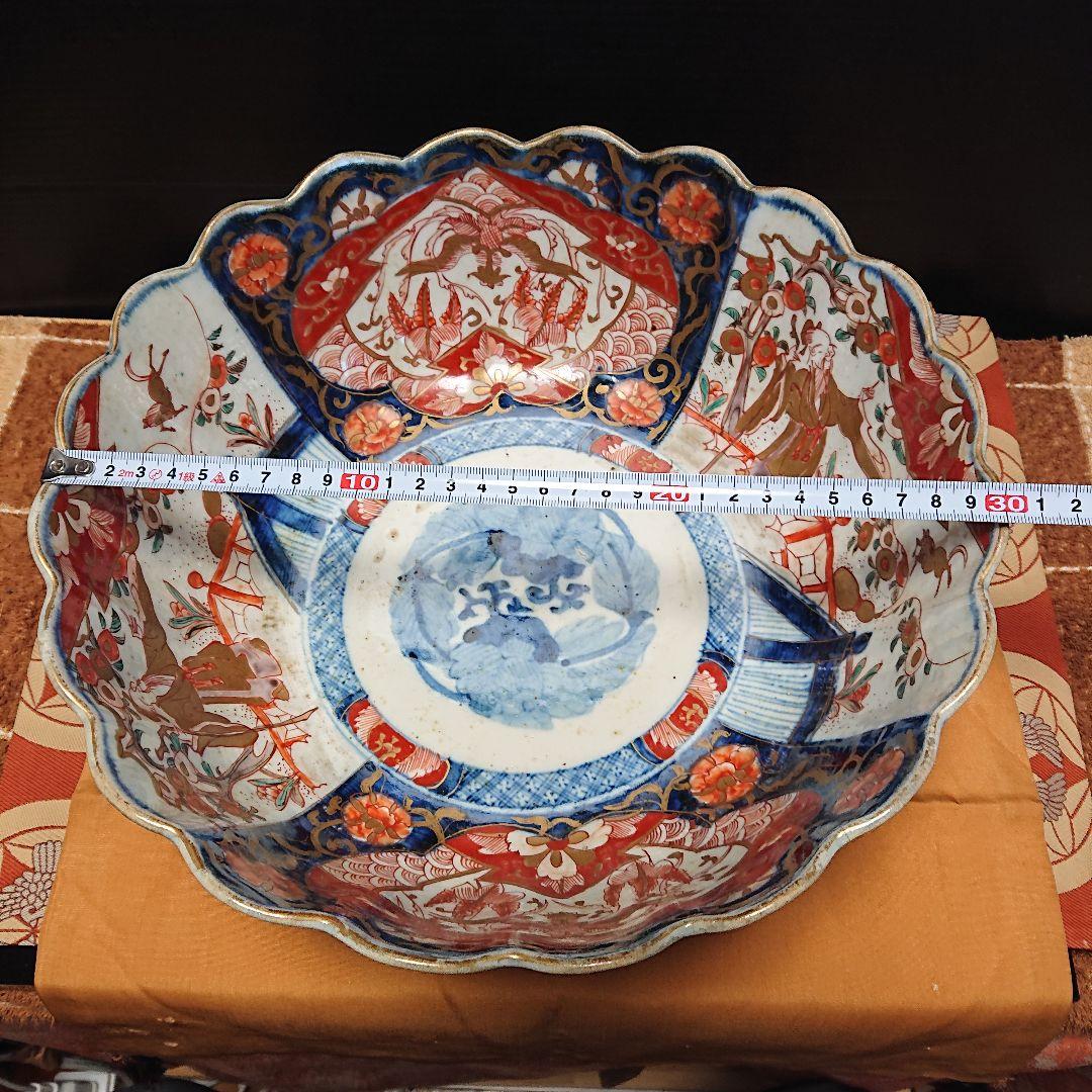 古伊万里、色絵、菓子器