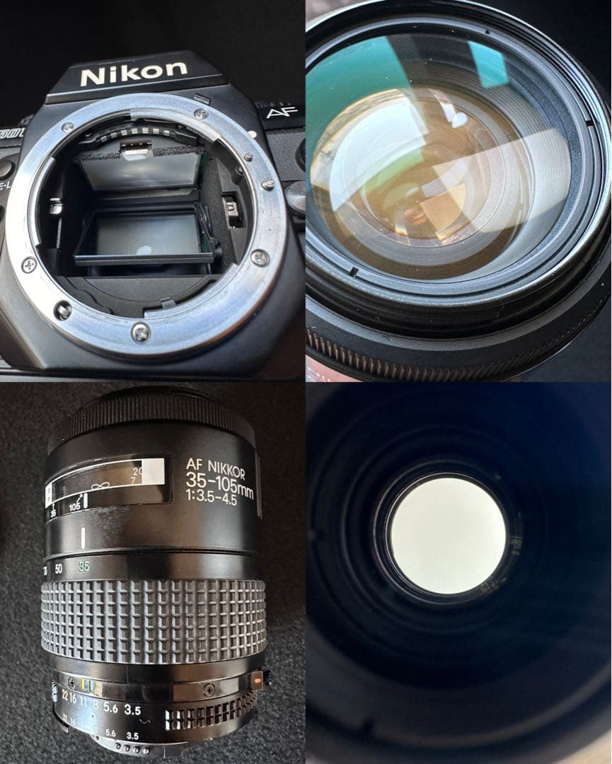 フィルムカメラ Nikon F-501 AF Nikkor 35-105mm1:3.5-4.5B