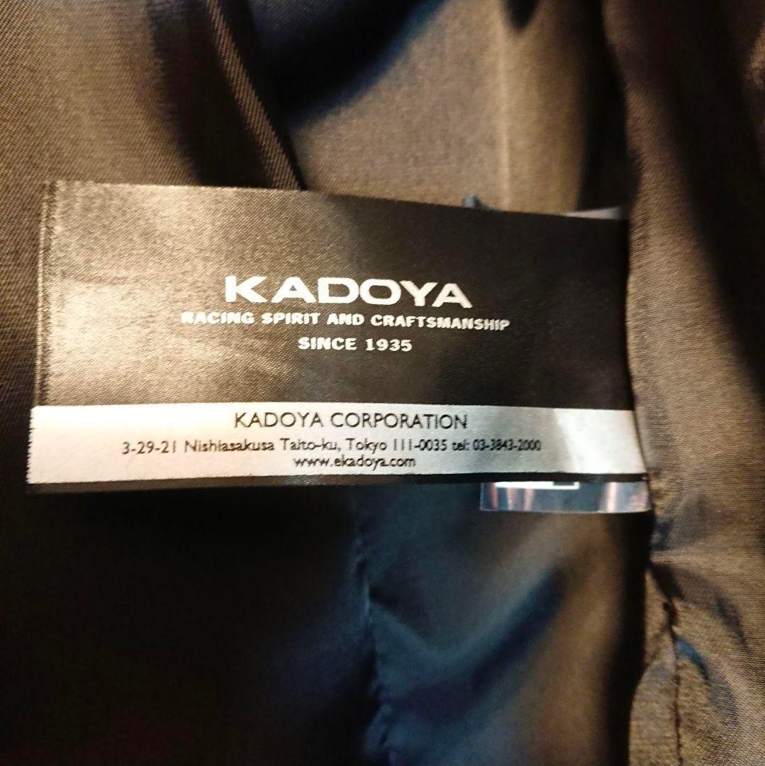 KADOYA 黒 レザー シングルライダースジャケット Lサイズ 未使用品