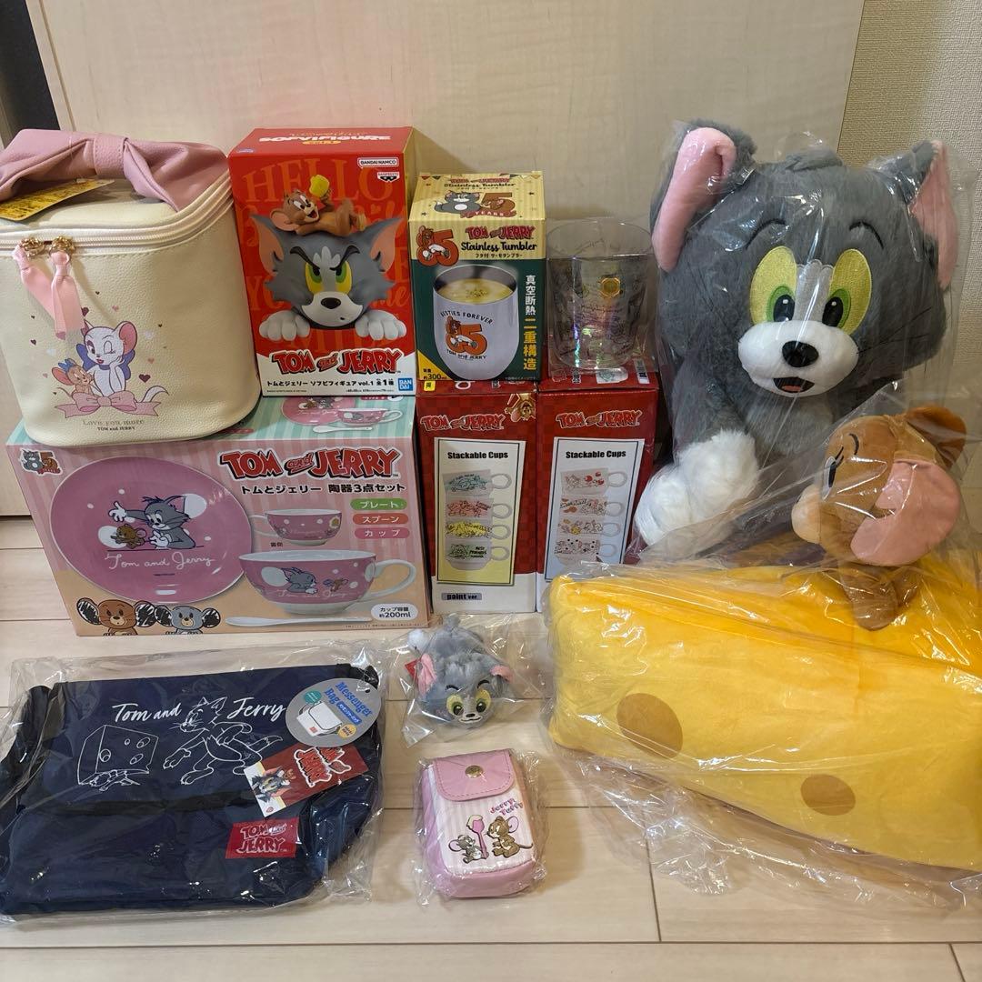 新品⭐︎トムとジェリー　グッズ大量12点　まとめ売り　TOM and JERRY