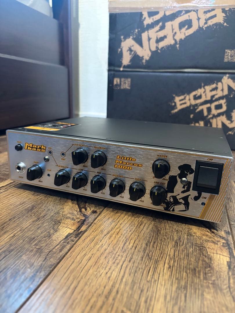 【美品稀品】Markbass Little Marcus 1000 ヘッドアンプ
