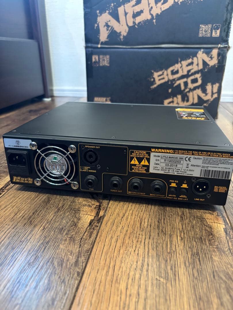 【美品稀品】Markbass Little Marcus 1000 ヘッドアンプ