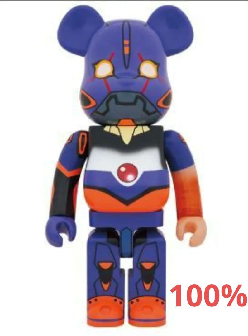 ベアブリック　be@rbrick　エヴァンゲリオン　覚醒　100%