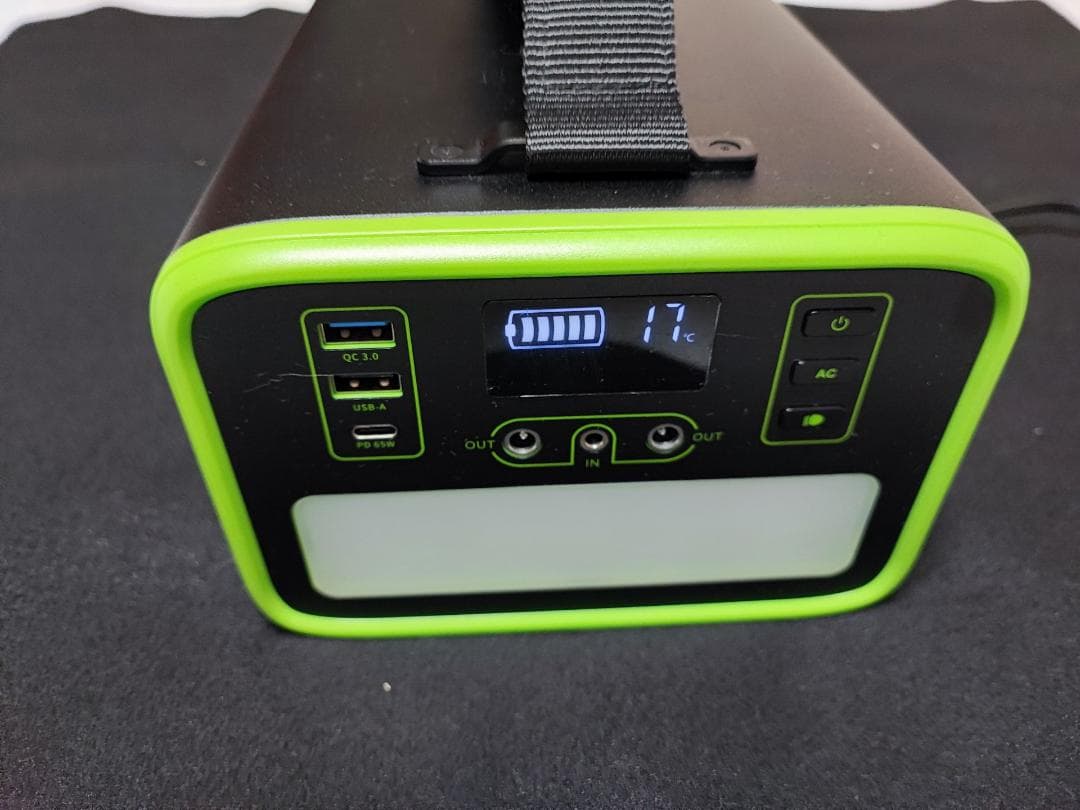 NECESPOW ポータブル電源 322Wh リン酸リチウム 正弦波