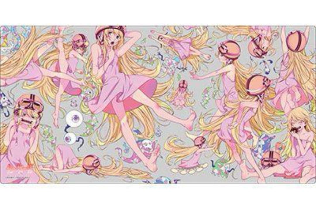 化物語　忍野忍　八九寺真宵　ラバーマット　プレイマット