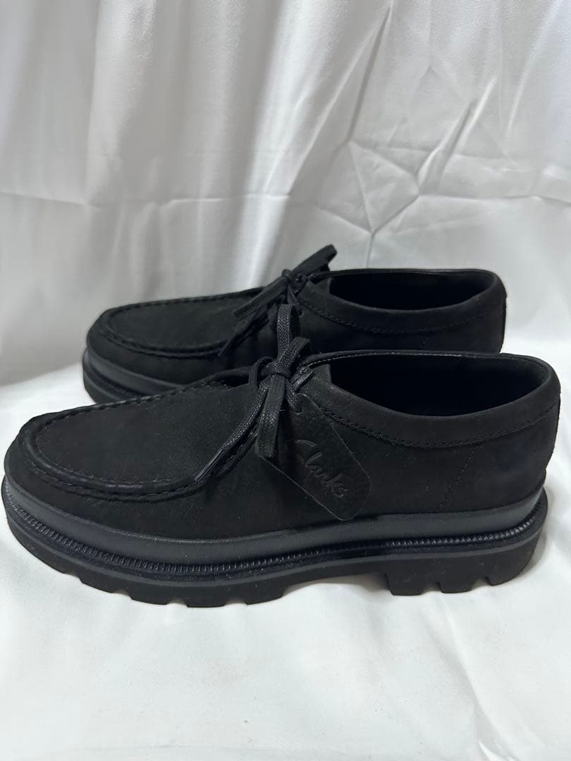 ［babueさん専用］CLARKSバデルシームヌバックブラックUK8.5 箱あり