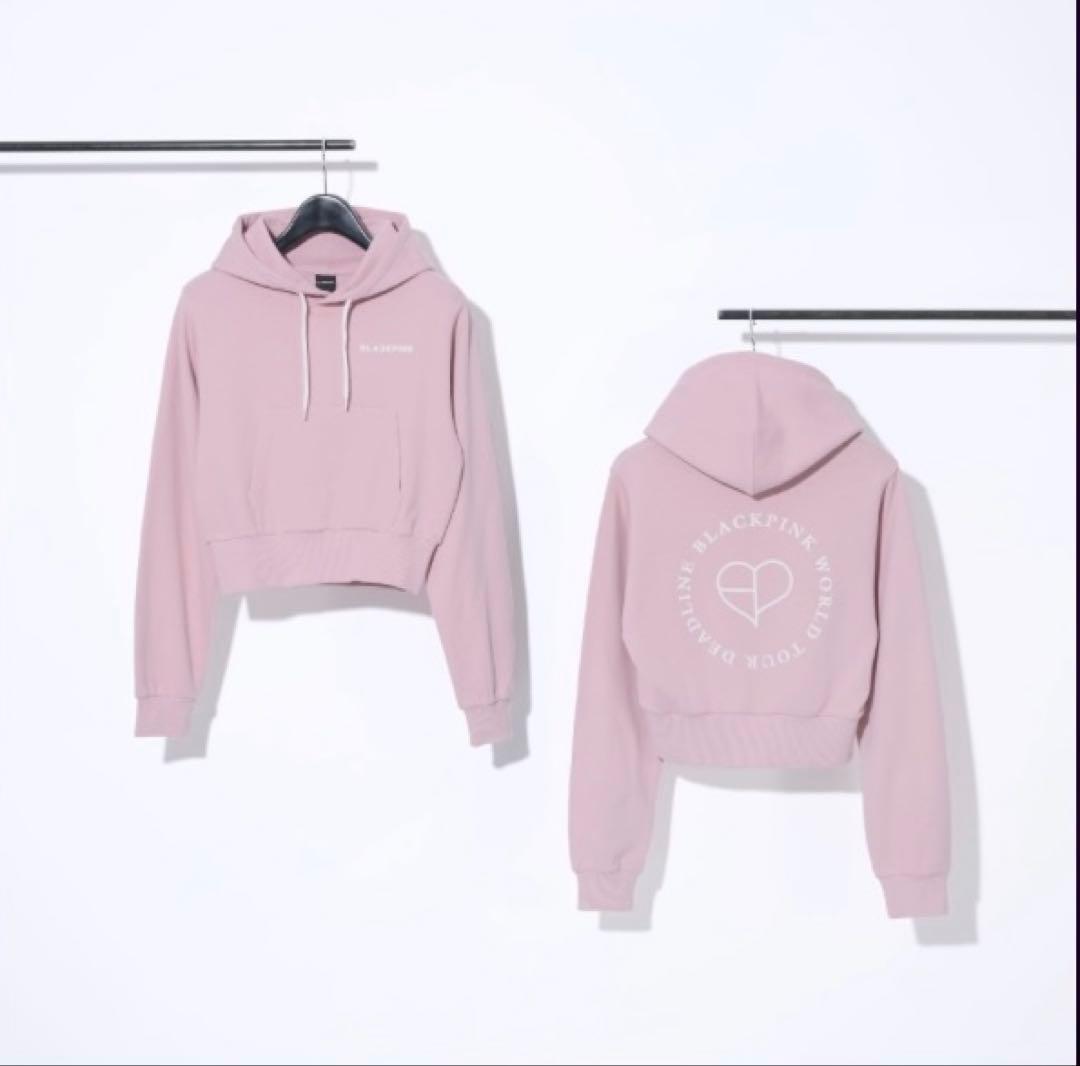 BLACKPINK パーカー ショートサイズ