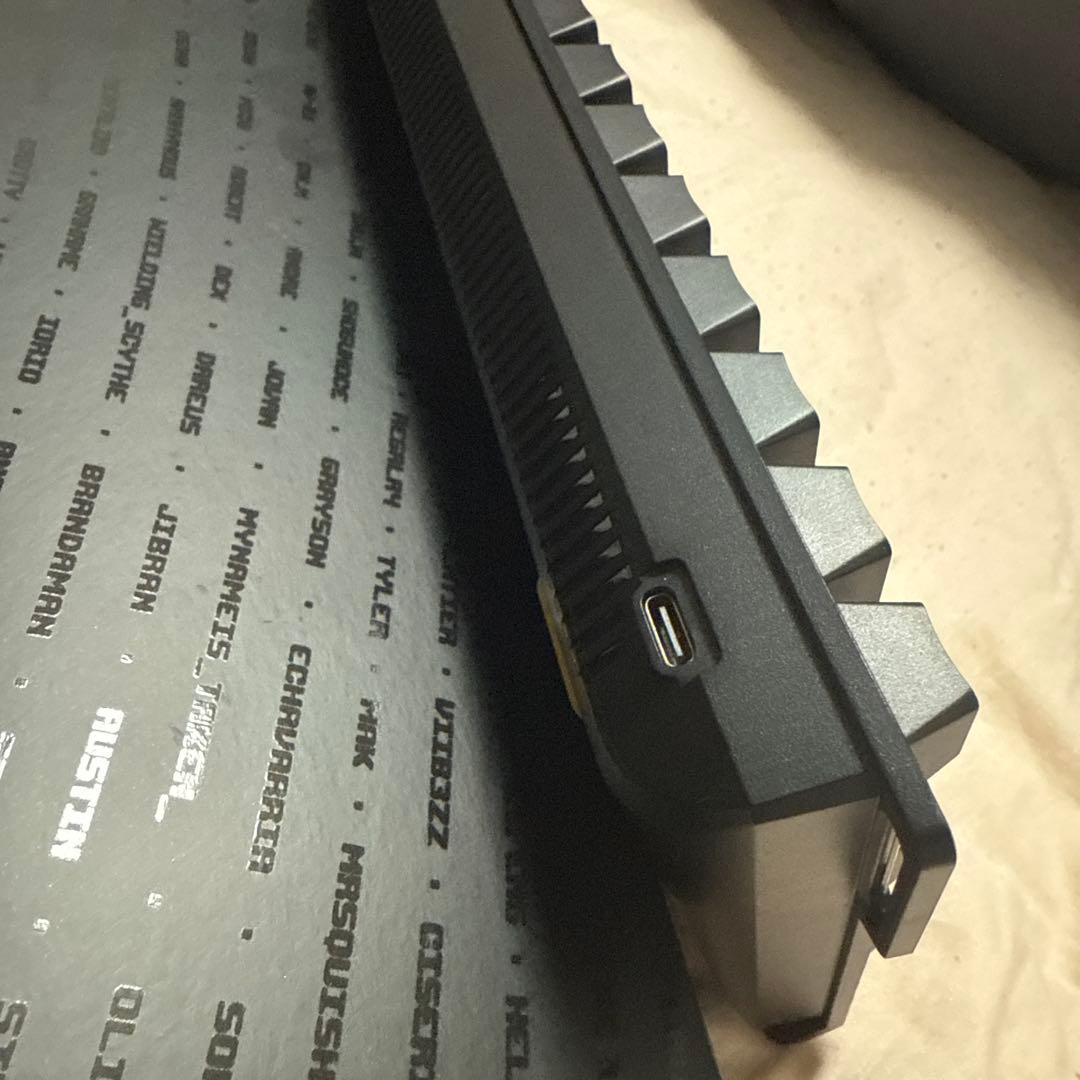 wooting 60he+ ゲーミングキーボード + キーキャップ + ケーブル