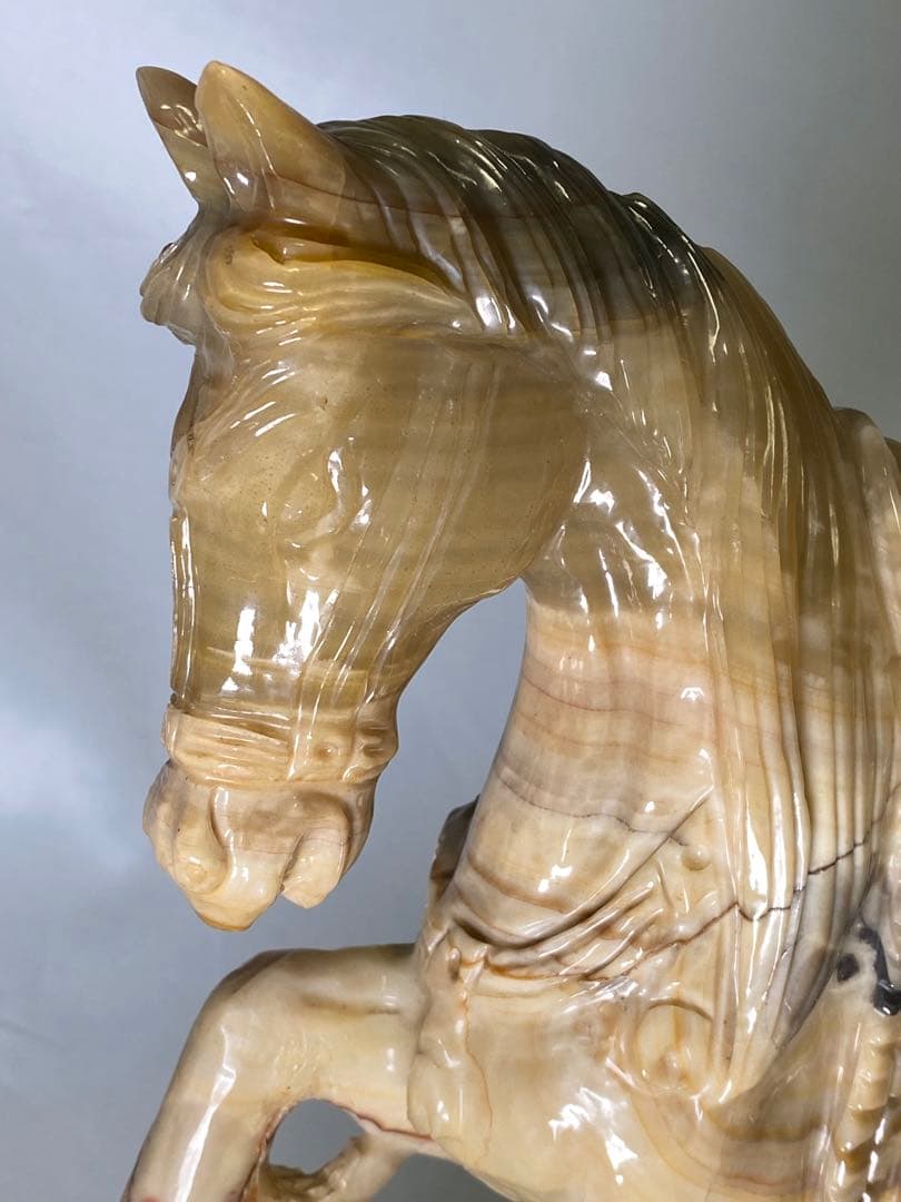 2178❣️ 瑪瑙　馬　唐馬　戦闘馬