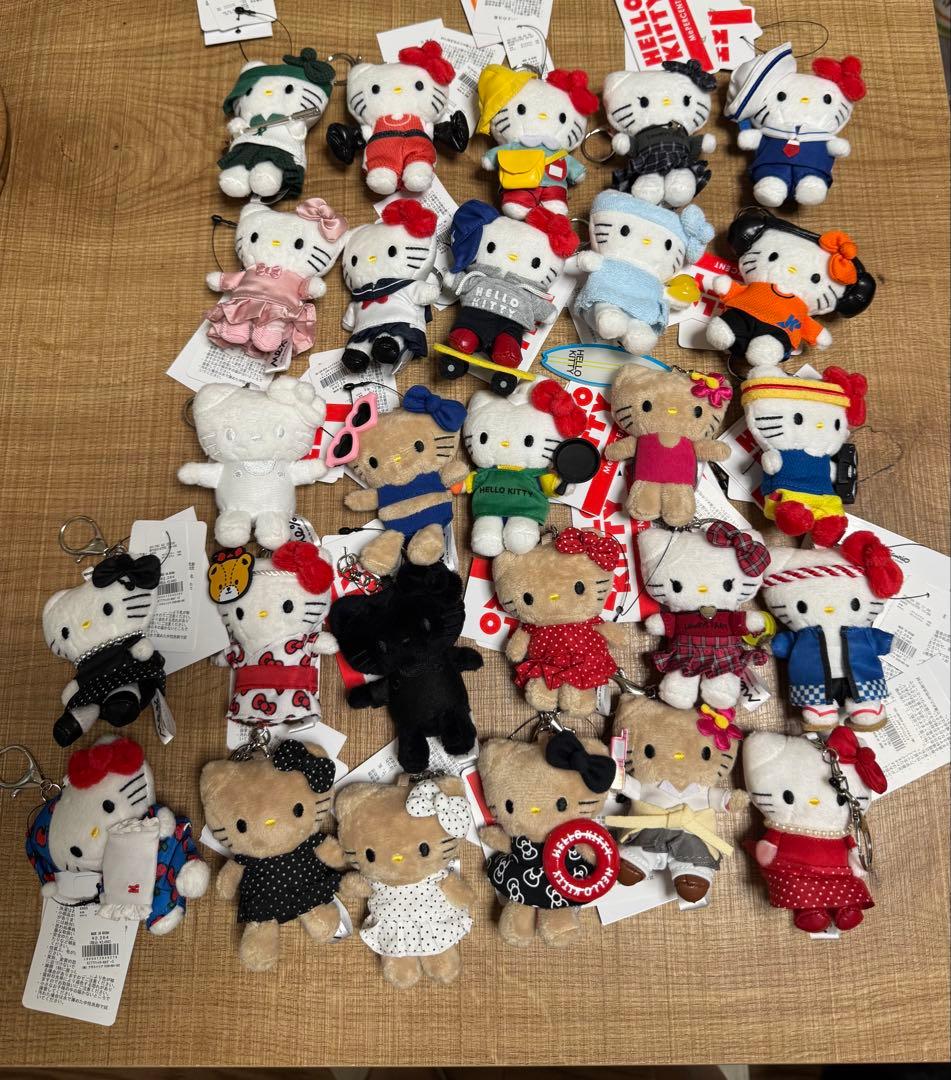 【新品】ME％ × Hello Kitty 限定コラボ マスコット 全27種