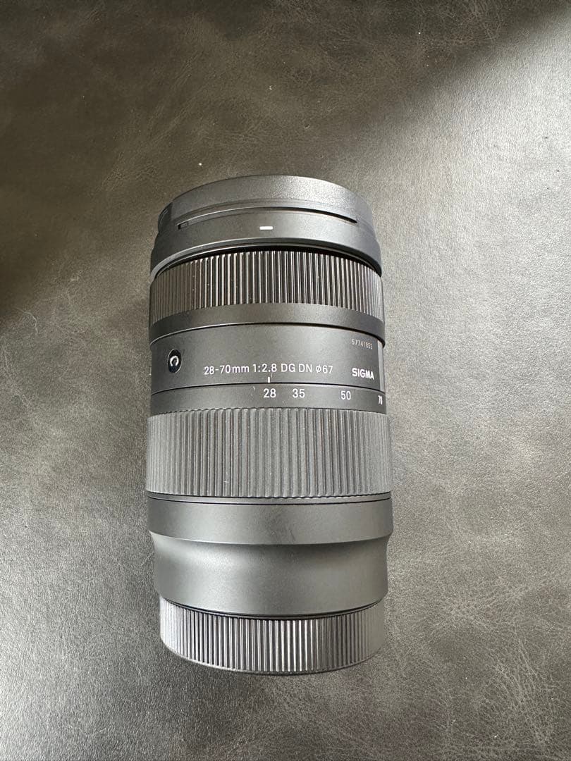 SIGMA 28-70mm F2.8 DG DN レンズ　Lマウント