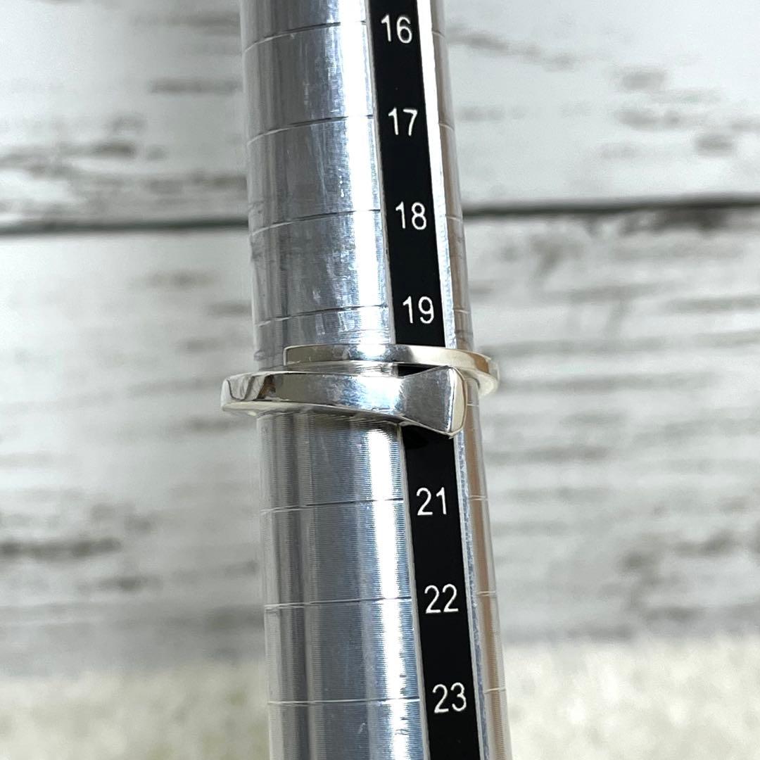 GUCCIグッチ 釘モチーフ　スネークリング　ネイル　20号　ポーチ付属