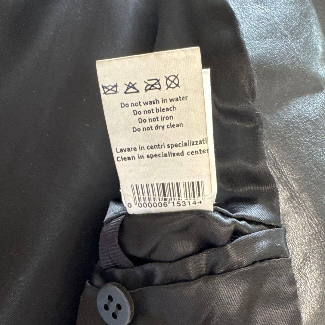 メ*ン様 【美品】マークジェイコブス　レザー　ライダース ヴィンテージ加工　Sサ