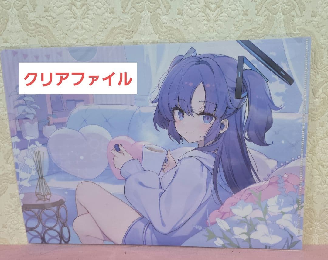 新品 ブルアカ ユウカ ASMRイヤホン クリアファイル、アクリルプレートセット