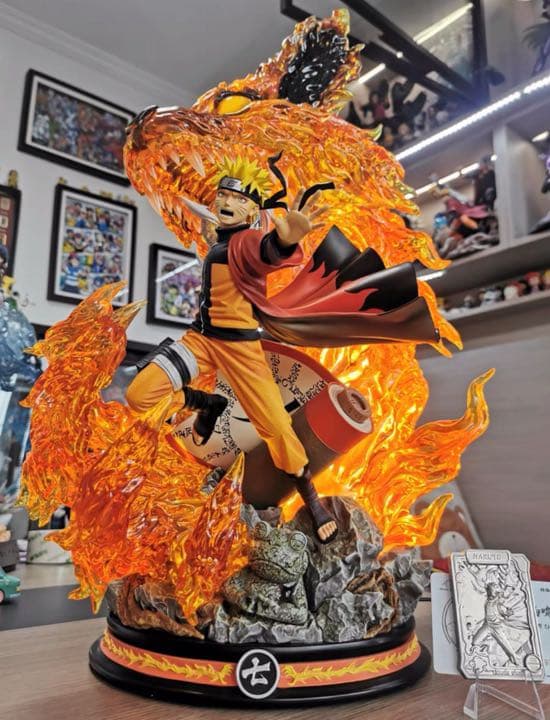 NARUTOナルトうずまきナルト1/7C版ガレージキット ガレキ スタチュー①③