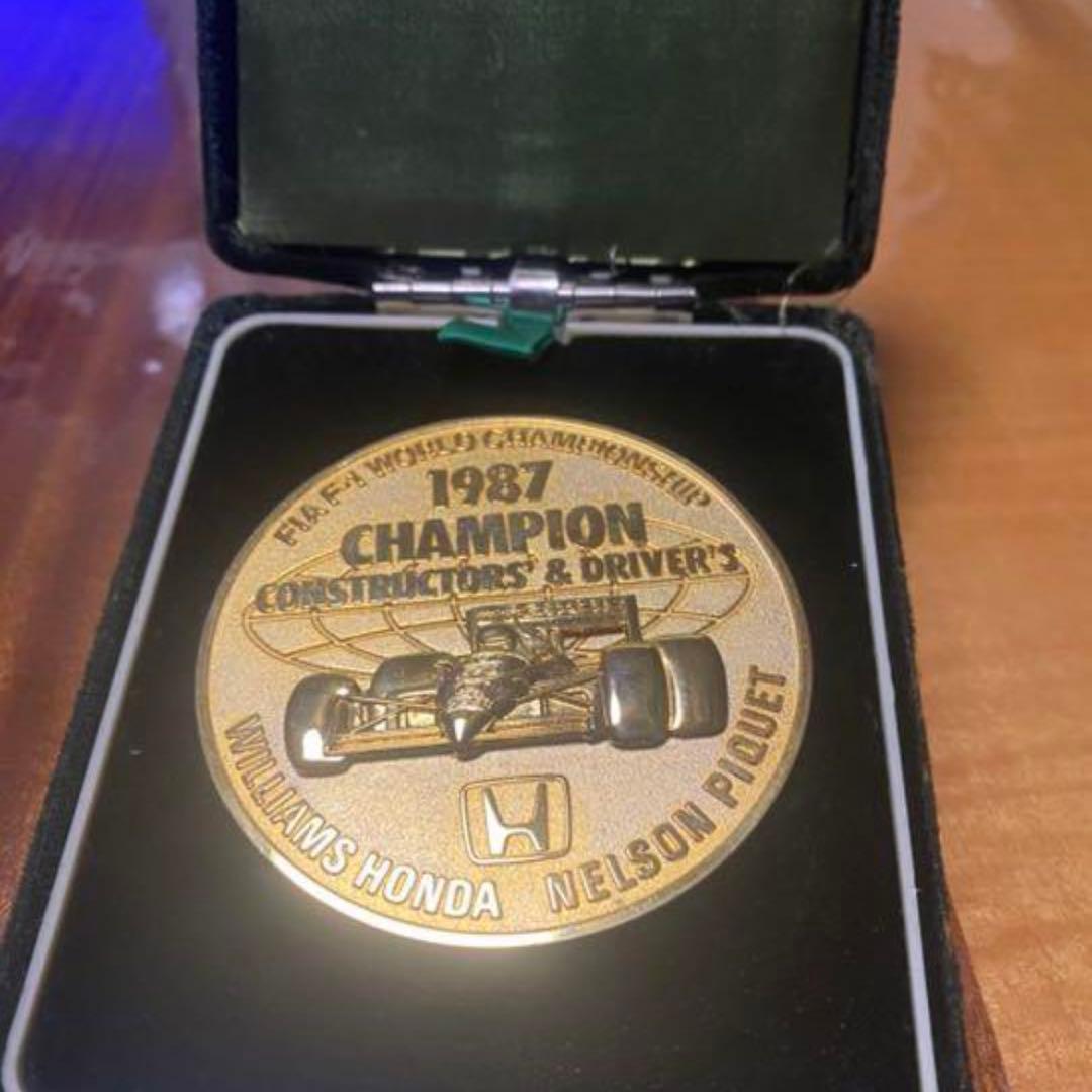 F1 1987ウィリアムズホンダ　コンストラクターズチャンピオン獲得記念