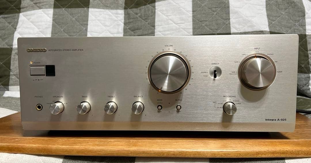 週末値下げ！出力段無帰還！:ONKYO A-925 プリメインアンプ ジャンク