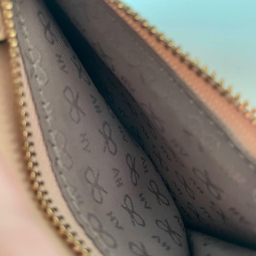 【専用】ANYA HINDMARCH ブラウン 三つ折り財布　ロープリボン