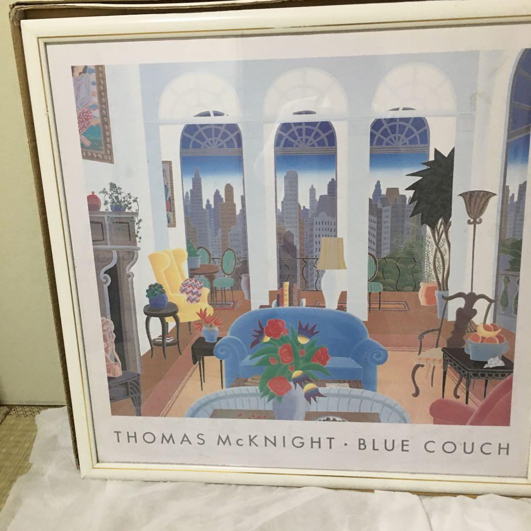 マックナイト　ポスター額縁付き