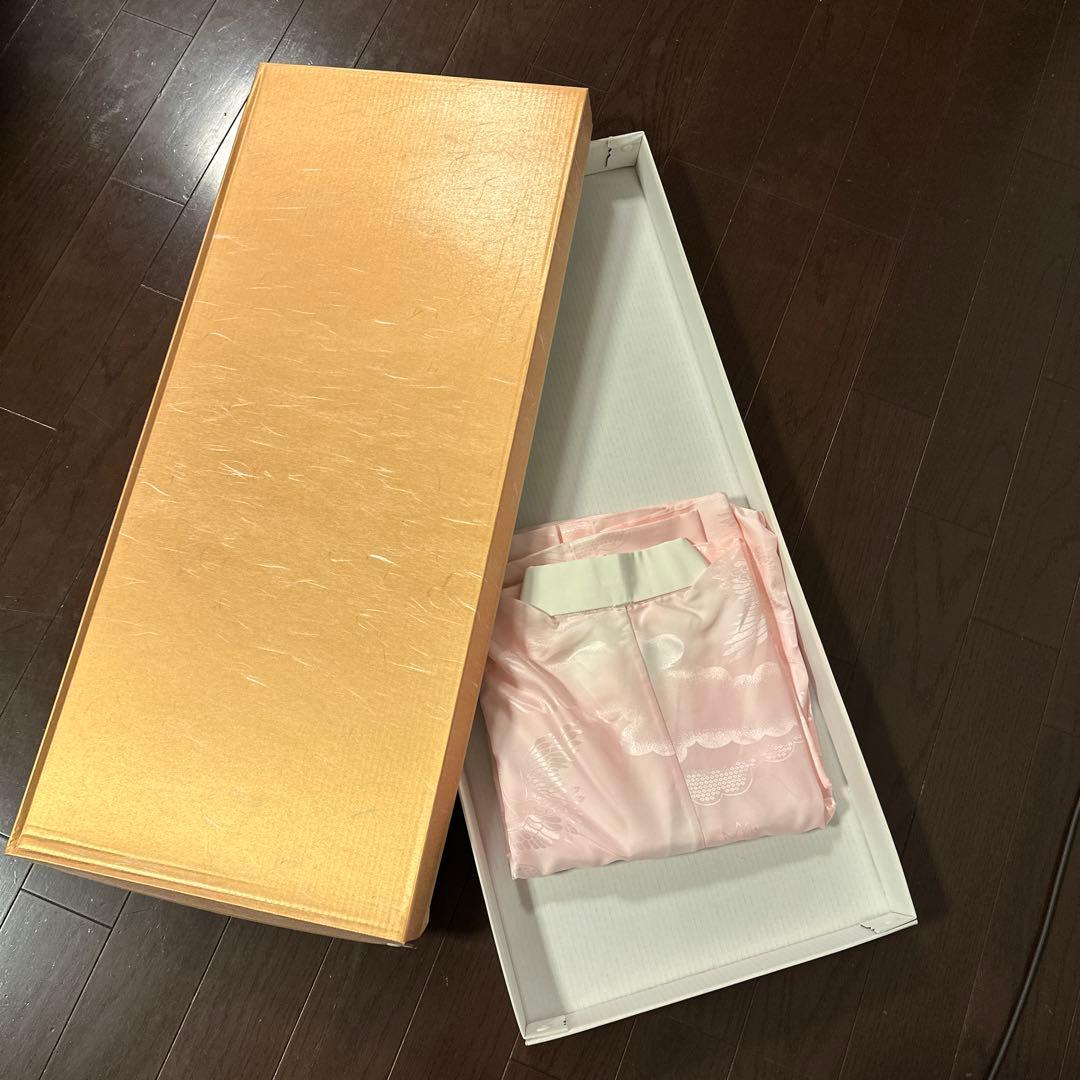 成人式　正絹　振袖・化繊襦袢・帯・3点セット