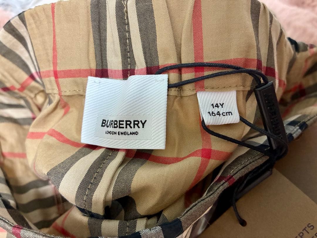 バーバリー BURBERRYキッズ　チェックパンツ