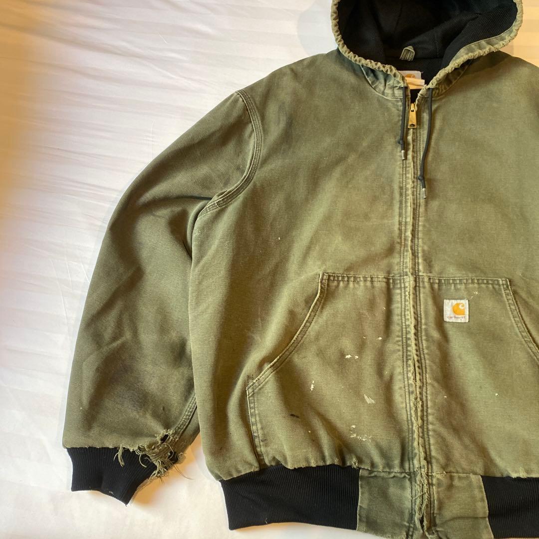 90sボロ Carhartt カーハートアクティブジャケットUSA製