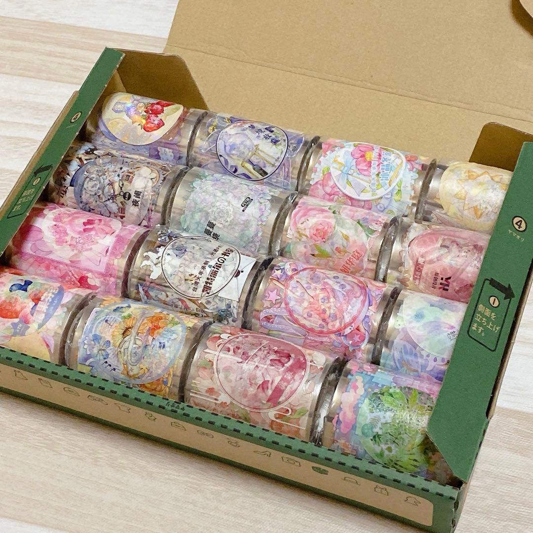 き*け様 海外 マスキングテープ 装飾マステ 中古セット まとめ売り 詰め合わせ