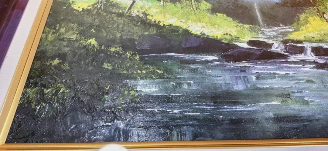 レア　入手困難　絵画　油絵　美術品　風景画　横Y