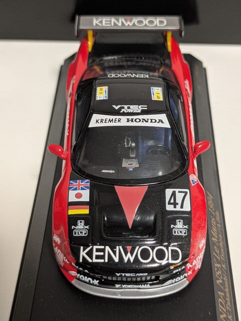 希少レア HONDA NSX '94 ルマン #47 KENWOOD
