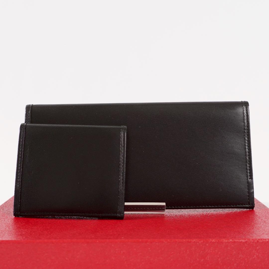 【未使用✨】ジバンシー 2点セット 長財布 二つ折り財布 レザー 黒 箱カード付