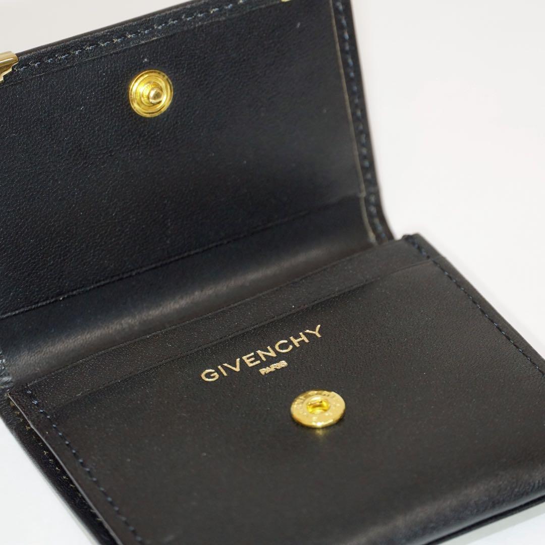 【未使用✨】ジバンシー 2点セット 長財布 二つ折り財布 レザー 黒 箱カード付