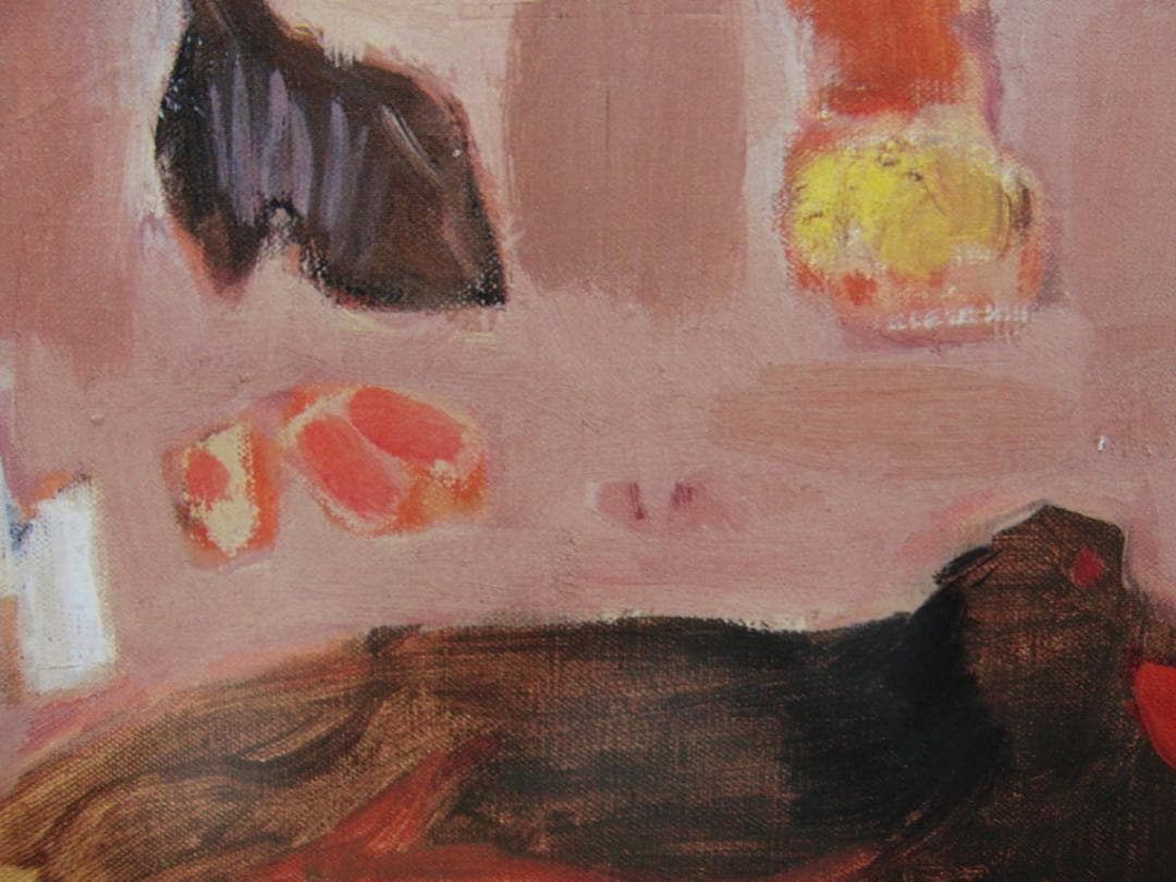 脇田 和、「鳥」、希少画集・額装画、日本製・新品額縁にて額装致します