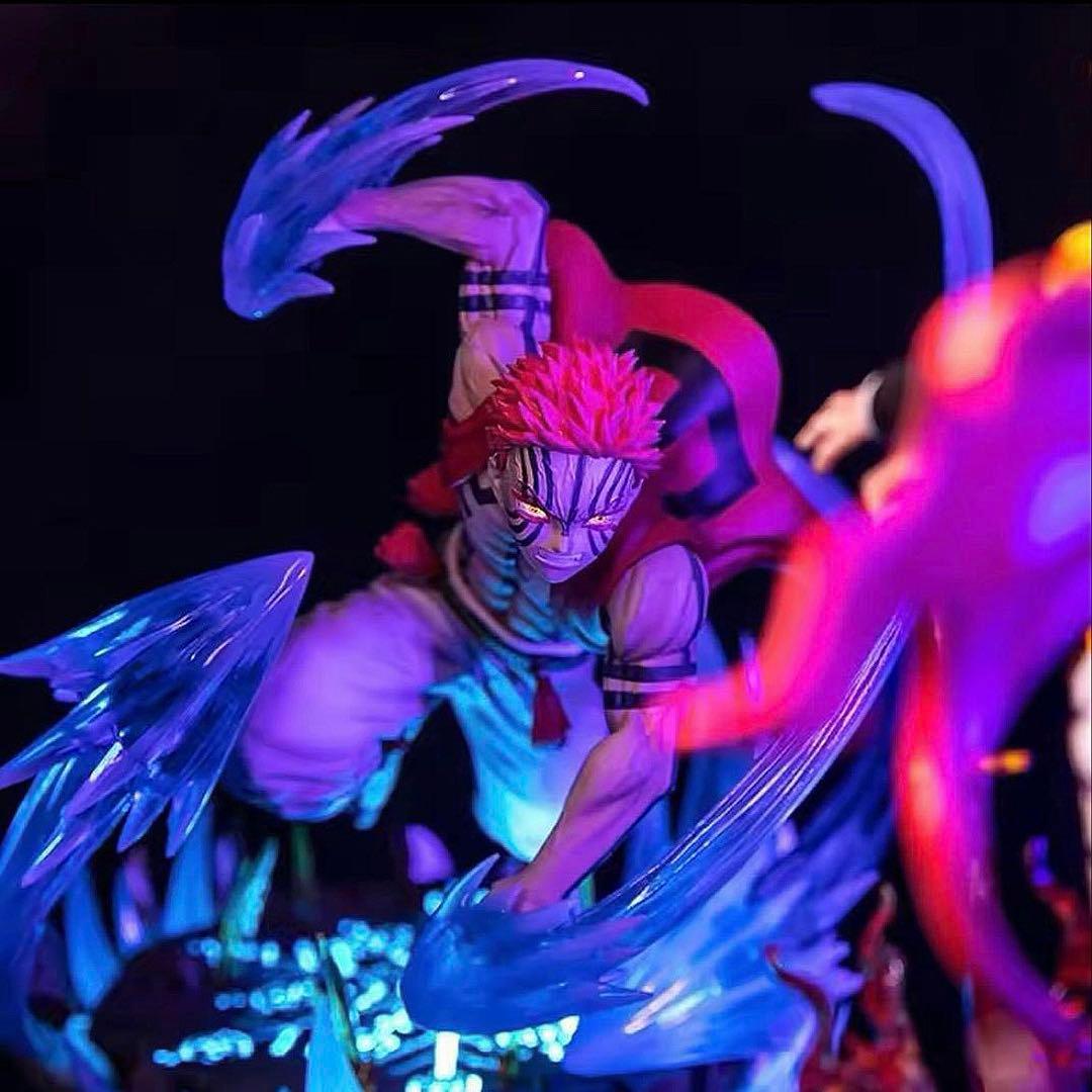 鬼滅の刃　猗窩座　フィギュア　ガレージキット