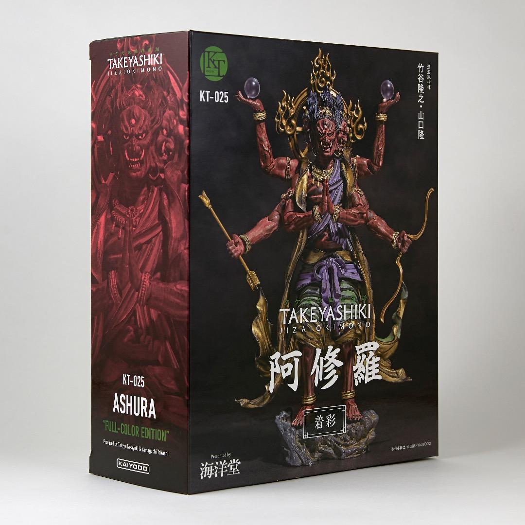 阿修羅・着彩　タケヤ式自在置物