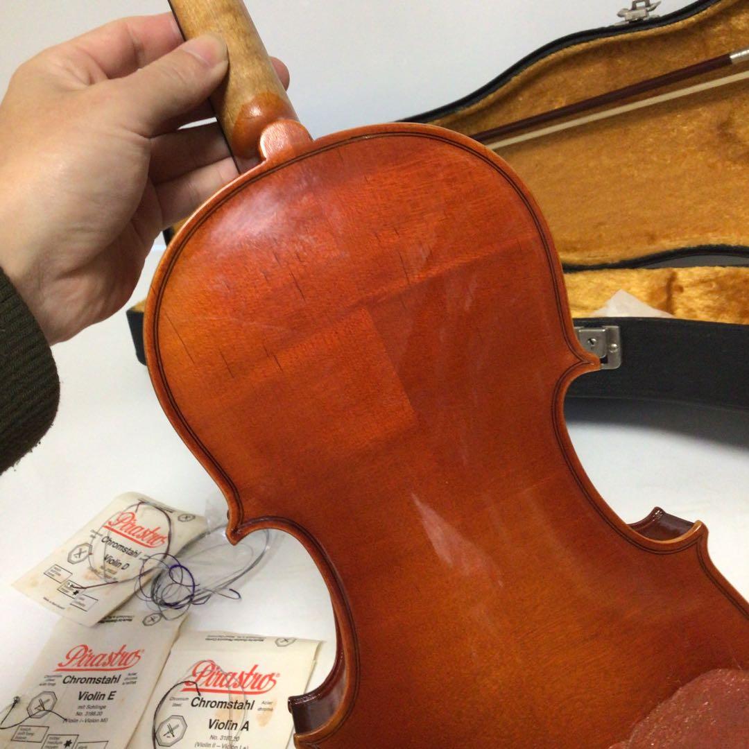 Suzuki Pirastro Chromstahl バイオリン 本体
