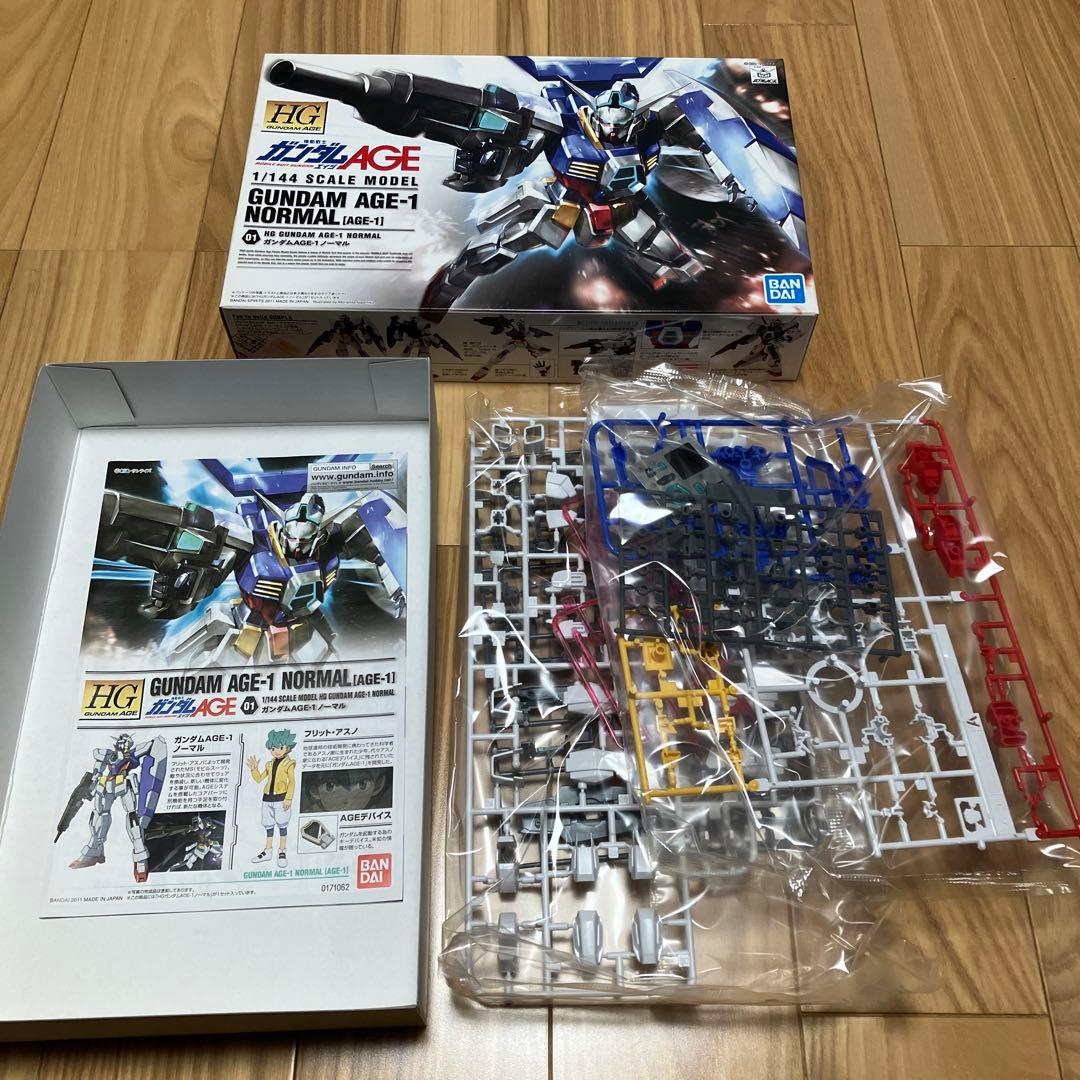 HGガンダムAGE-1 2 3 フォートレス オービタル FX ダークハウンド