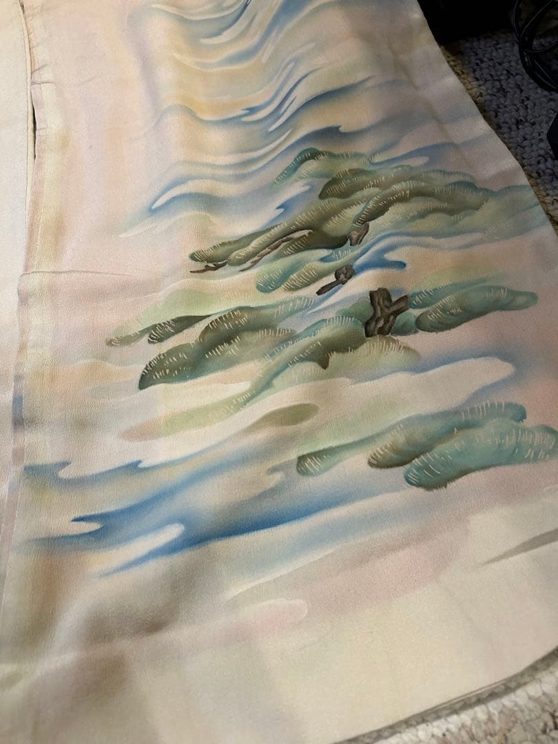 アンティーク富士山振袖