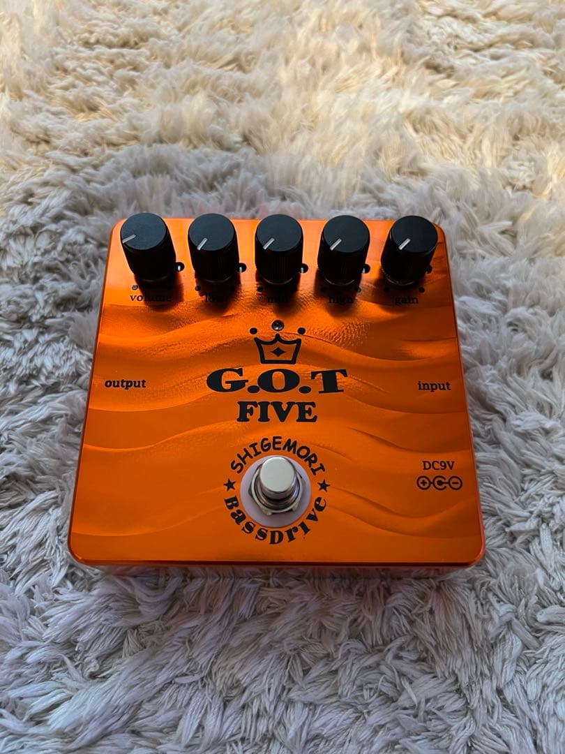 SHIGEMORI G.O.T. FIVE　ベースエフェクター