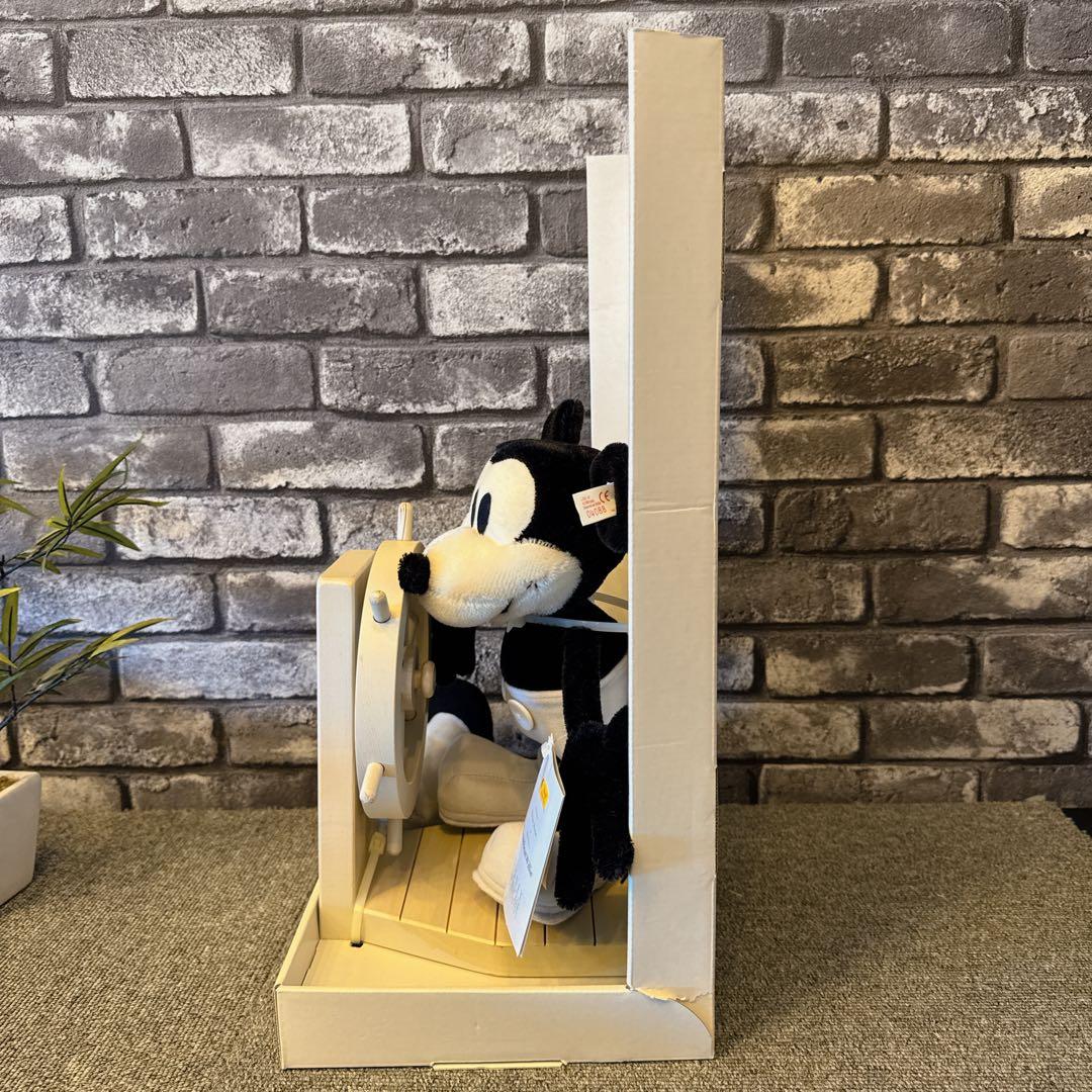 シュタイフ 蒸気船ウィリー ミッキーマウス 世界限定品