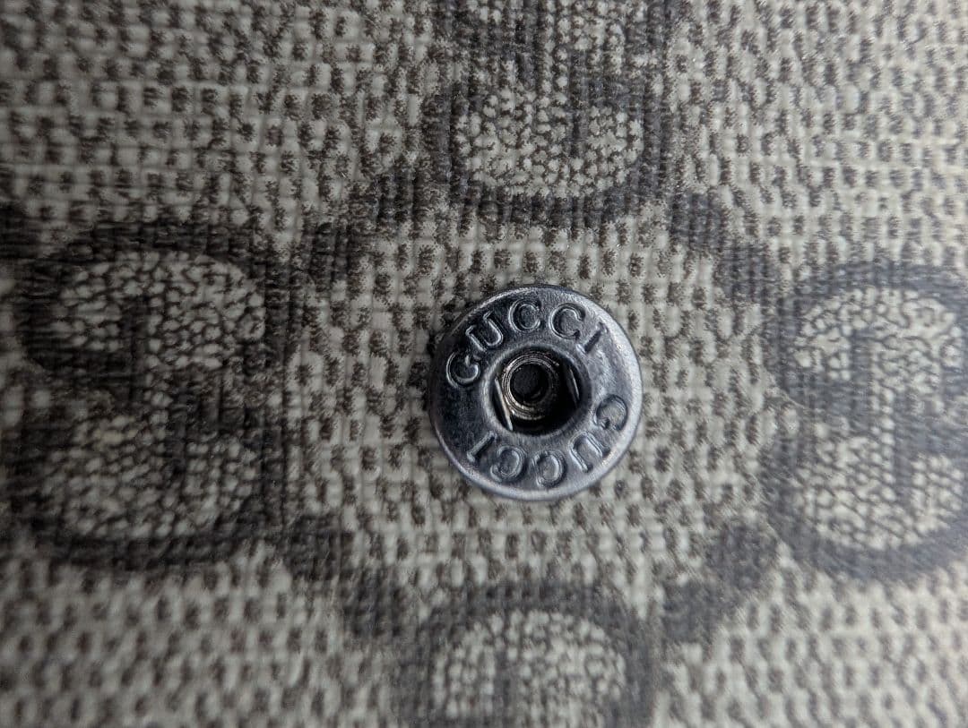 【未使用品】グッチ GUCCI GGパターン 二つ折り財布 水色