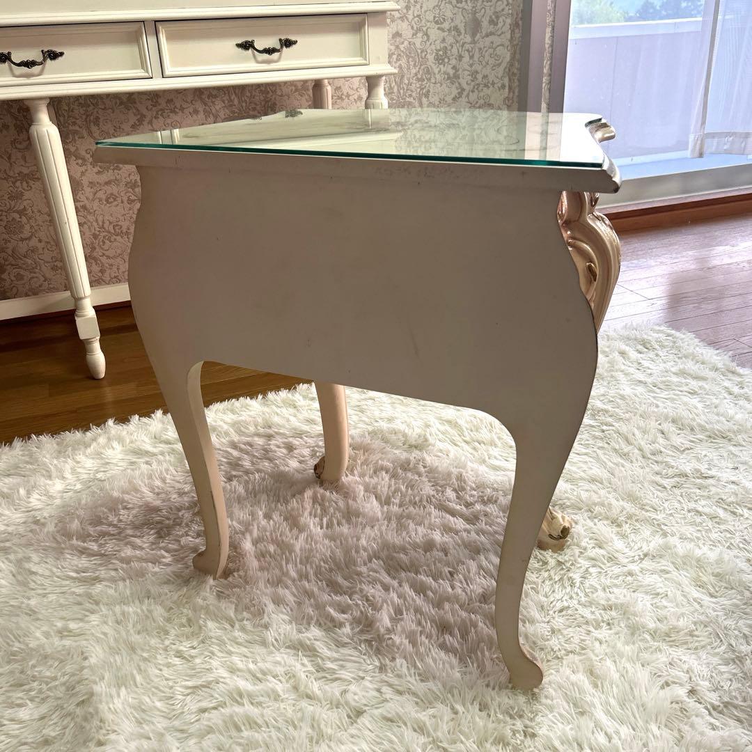 フローラル装飾のピンクキャビネット 002