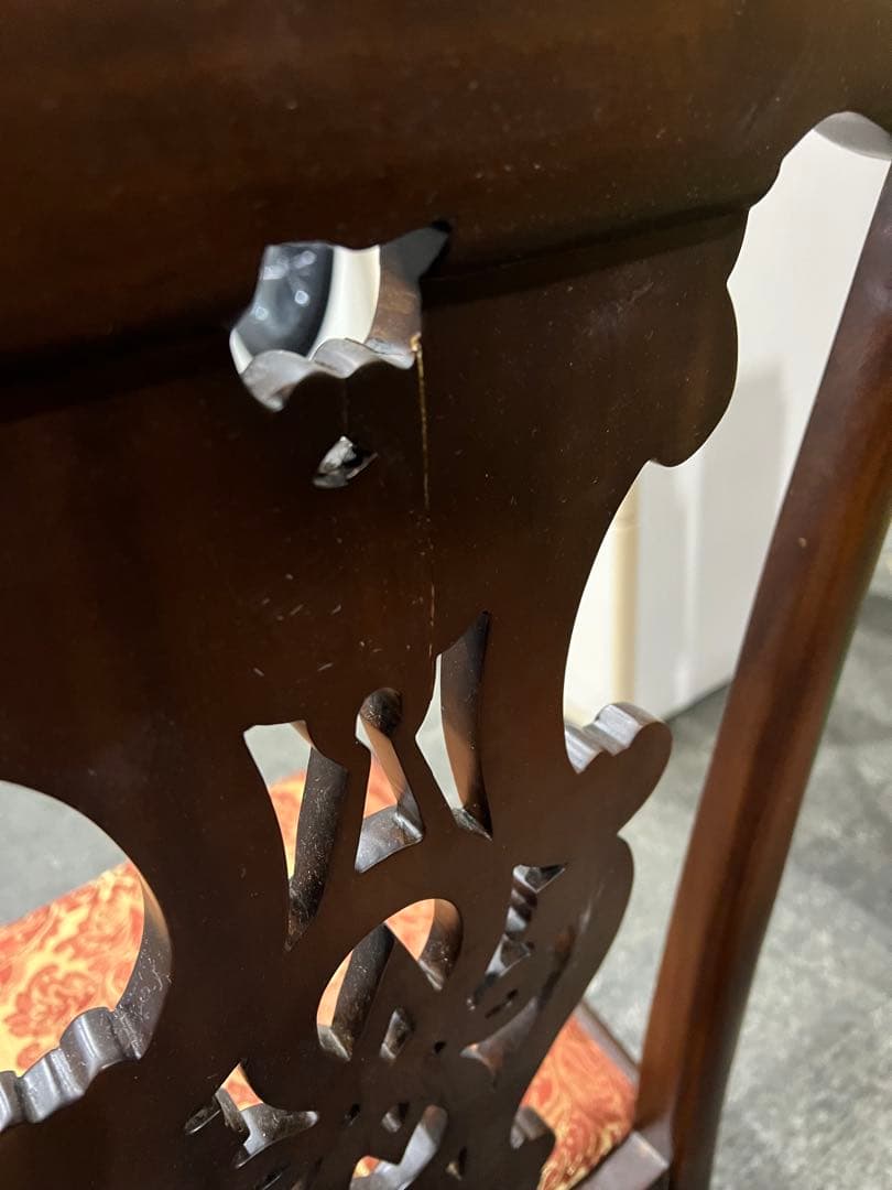 最終値下げ18世紀スタイルの木製椅子