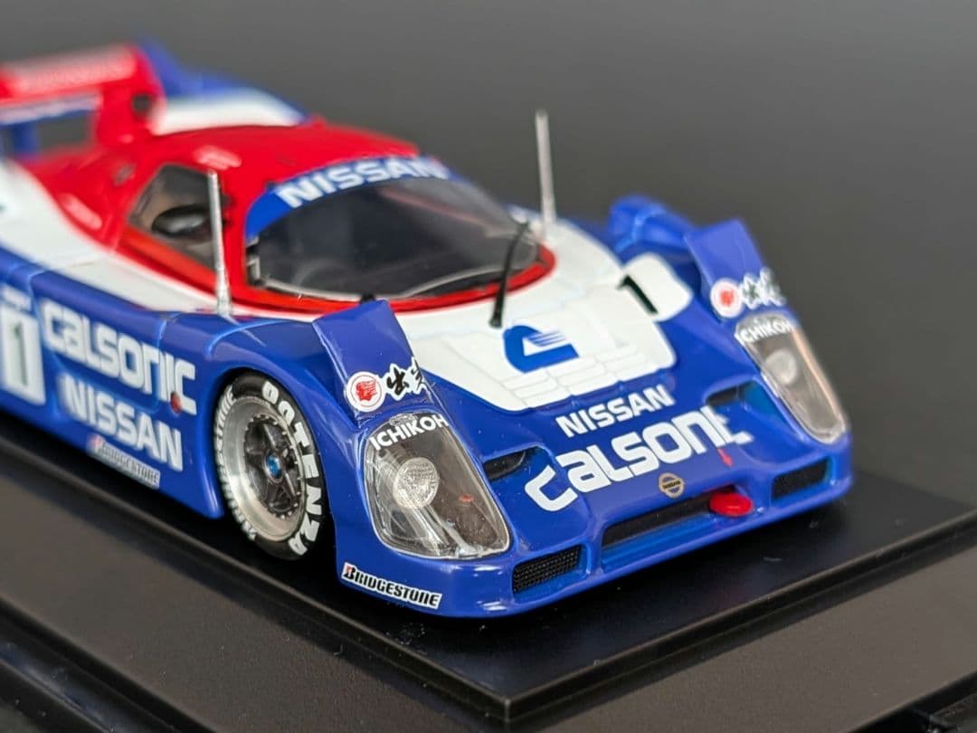 EBBRO 1/43 星野一義サイン入 カルソニック NISSAN R92CP