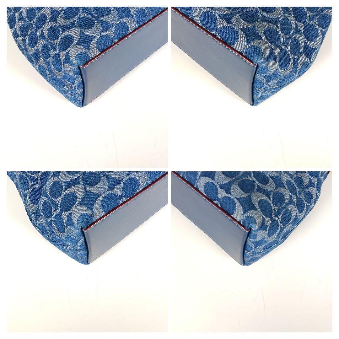 ✨極美品✨コーチ　ローレル　ショルダーバッグ シグネチャーデニム　2way