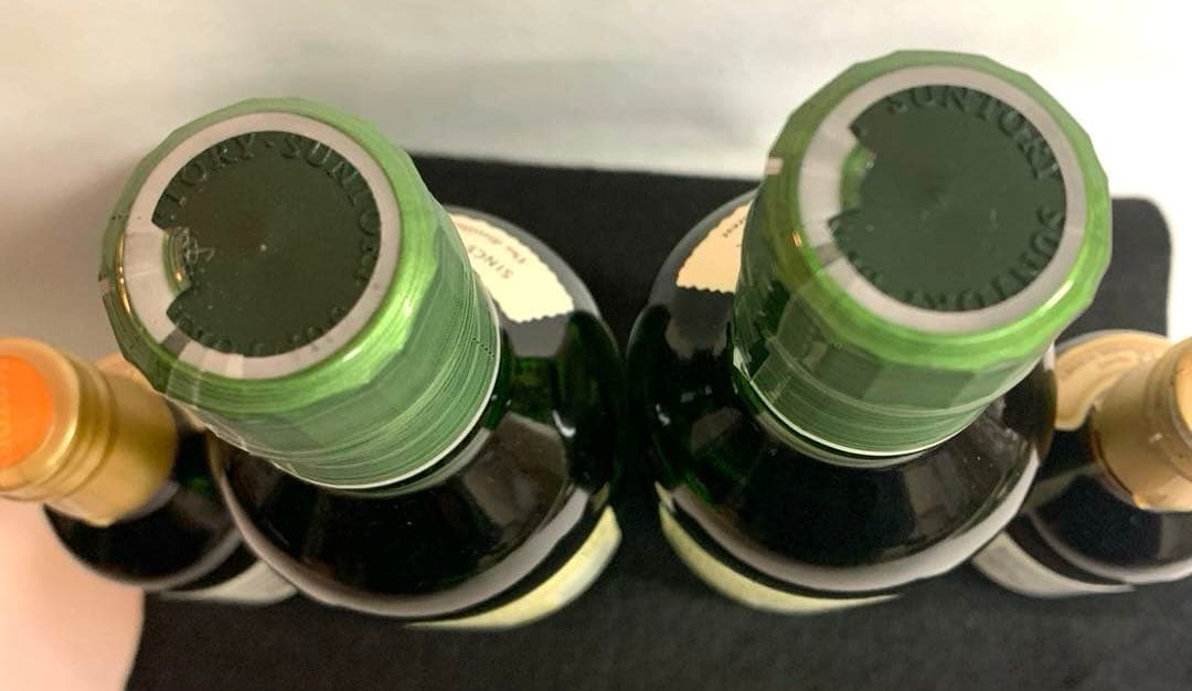 【新品未開封】サントリーウィスキー山崎50ml ×2本 白州180ml×2本