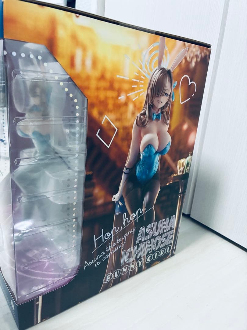 ブルーアーカイブ　一ノ瀬アスナ　フィギュア　バニーガール